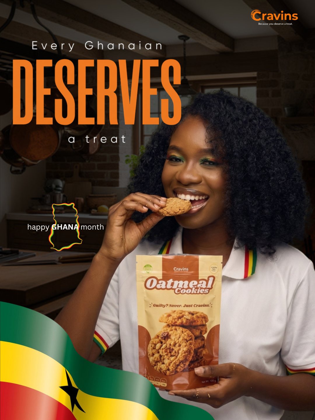 Cravins Food, 'Every Ghanaian deserves a treat' campaign