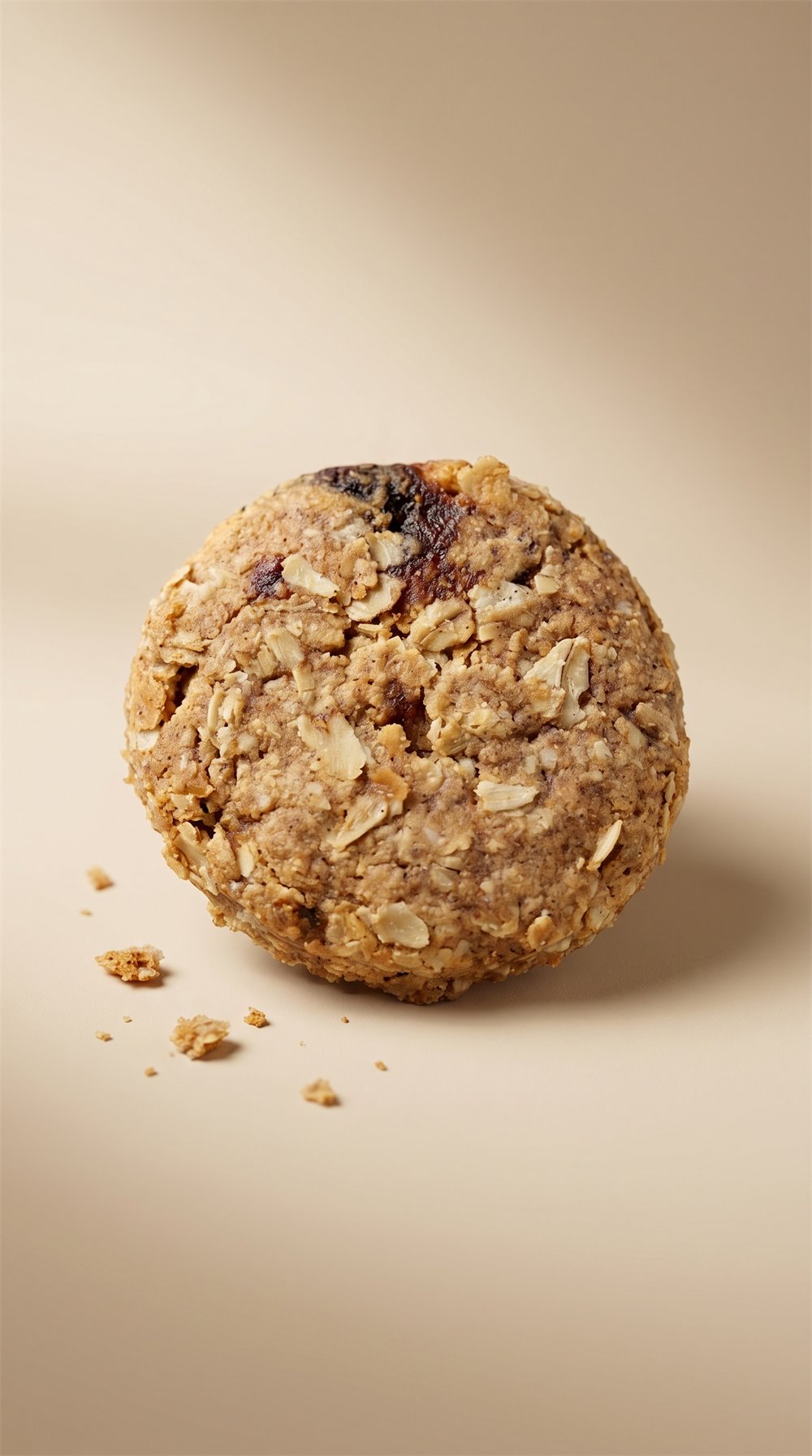 A single Cravins oatmeal cookie, soft & chewy