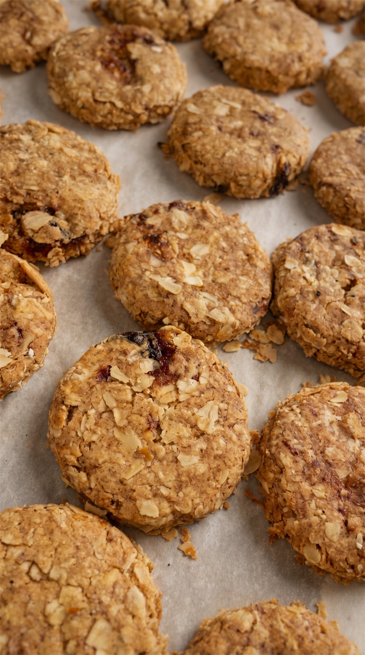 Freshly baked Cravins oatmeal cookies
