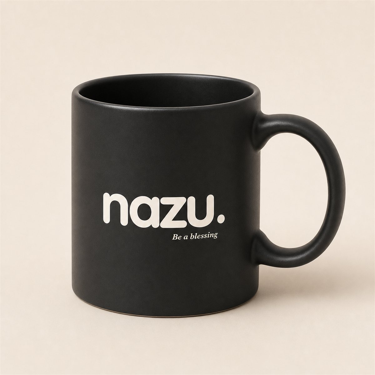Nazu charcoal mug